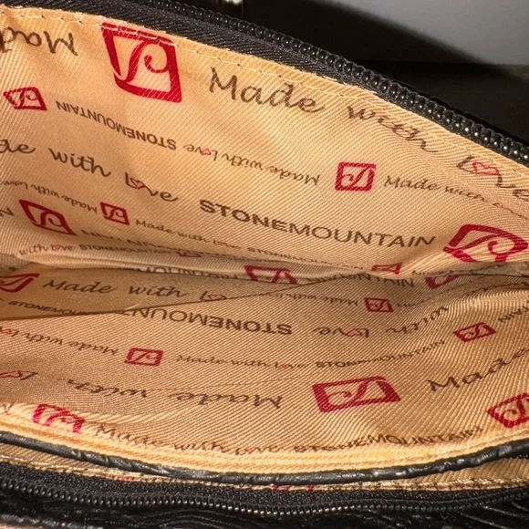 Stone Mountain Accessories Black Paisley Wristlet - Picture 5 of 9